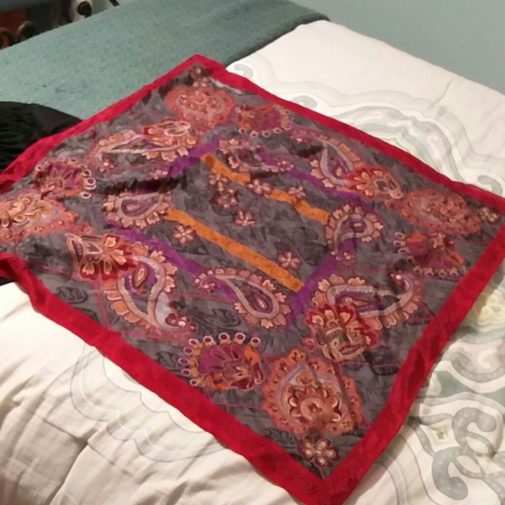 MOMA silk scarf